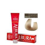 رنگ مو آلبورا شماره N10-11.0  بلوند خیلی خیلی روشن سری نچرال طبیعی  ALBURA PROFESSIONAL HAIR DYE NATURAL SERIES NUMBER  N10-11.0  100M