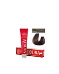 رنگ مو آلبورا شماره M5-6.2  بلوند زیتونی تیره سری زیتونی  ALBURA PROFESSIONAL HAIR DYE  MATT SERIES NUMBER M5-6.2 100 mil