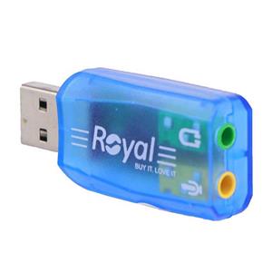 کارت صدا اکسترنال رویال 3D Sound