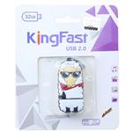 فلش 32 گیگابایت فانتزی طرح گوسفند کینگ فست KING FAST