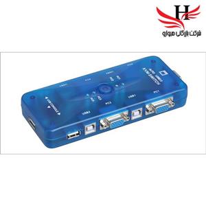 سوییچ دستی KVM 4PORT AUTO USB 104UK