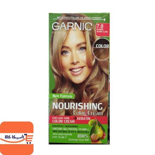 کیت رنگ موی گارنیک سری طبیعی - بلوند شماره 7