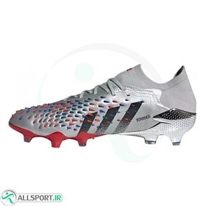 کفش فوتبال آدیداس پردیتور طرح اصلیAdidas Predator Freak .1 L FG Silver Reed 