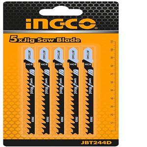 ست تیغه عمود بر 5 عددی اینکو INGCO BLADE JIG SAW JBT244D