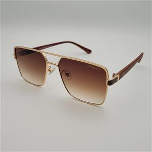 عینک آفتابی اسپرت مارک میباخ دسته طرح چوبی(لنز هایلایت قهوه ای)