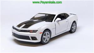 ماشین فلزی شورلت کامارو CHEVROLET CAMARO 2014 KINSMART سفید 