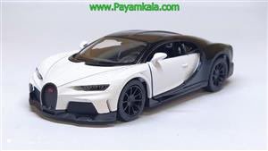 ماکت بوگاتی شیرون کینزمارت (BUGATTI CHIRON KINSMART) سفید