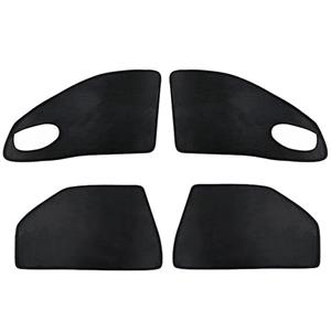 پرده قالبی شیشه بغل تندر پلاس مجموعه 4 عددی کد 0051