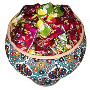 تافی چهارگوش میوه آیدین ۲۵۰ گرم