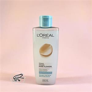 تونیک تونر پوست نرمال ومختلط لورال Loreal Tonik Toner Rare Flowers 