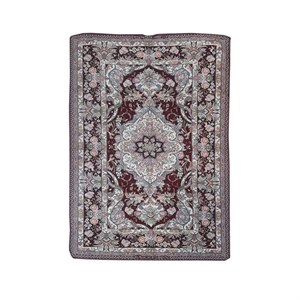 روفرشی کارافرین یزد مخمل زرکدار مدل زرشکی