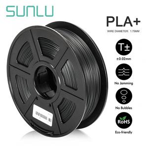 فیلامنت PLA PLUS برند SUNLU رنگ سیاه 1.75mm