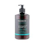 شامپو ضد ریزش رینبو حاوی بیوتن و ماکادمیا آبی رنگ RAINBOW BIOTEEN & MACADEMIA HAIR SHAMPOO