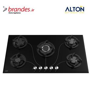 اجاق گاز صفحه ای آلتون مدل G506C شیشه 5 شعله Alton G506C Glass Gas Hob With 5 Burners