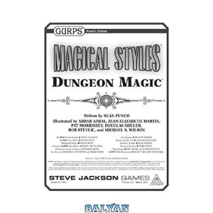 دانلود کتاب GURPS 4th edition. Magical Styles: Dungeon Magic 