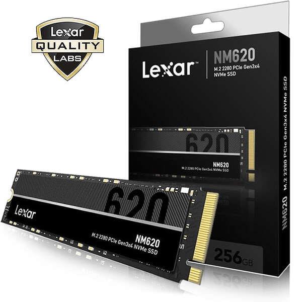 حافظه SSD اینترنال لکسار مدل NM620 M.2 2280 NVMe ظرفیت 256 گیگابایت