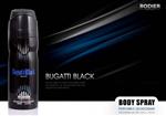 اسپری بدن رودیر رایحه بوگاتی بلک RODIER BUGATI BLACK