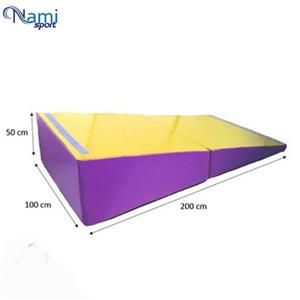 باکس شیب دار تاشو ژیمناستیک Folding sloping box