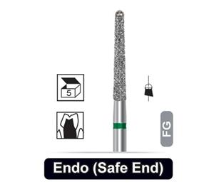 فرز روند مخصوص اندو توربین - Dentalree  014  ISO 220/Eur 857/L:10mm  سبز