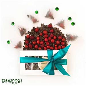 چای سبز و عناب تیبگ هرمی 16عددی