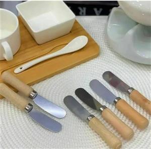 کارد کره دسته چوبی