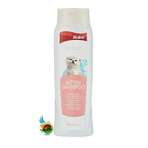 شامپو بچه گربه بایولاین مدل Bioline kitten shampoo حجم ۲۰۰ میلی لیتر