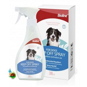 اسپری دور کننده سگ بایولاین مدل Bioline keep off spray حجم ۳۰۰ میلی لیتر