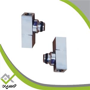 شیر حوله خشک کن برنجی مدل فلت کروم