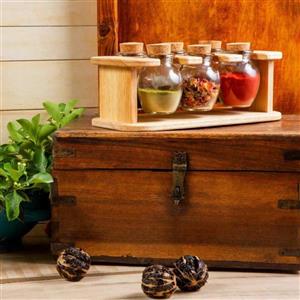 سرویس ادویه مستطیل ۶ عددی