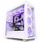 nzxt H7 Elite Matte White Computer Case