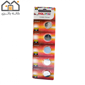 باتری سکه ای 1620 تی سی ال 5عددی TCL
