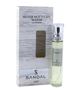 عطر جیبی صندل مردانه مدل Silver Mountain Water حجم 25 میل