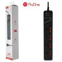 چندراهی ۴ خروجی و ۴ پورت USB 2 متری ProOne PSP10