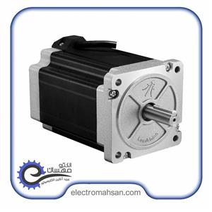استپ موتور 85 کیلوگرم سانتی متر 86CM85-SZ مدل لیدشاین دو فاز 4 سیم دو سر شفت