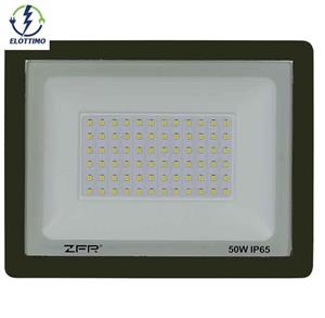 پرژکتور 50وات SMD برند ZFR بدنه مشکی