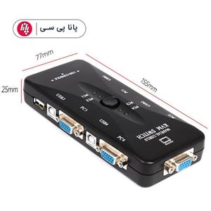 سوییچ دستی KVM 4PORT USB