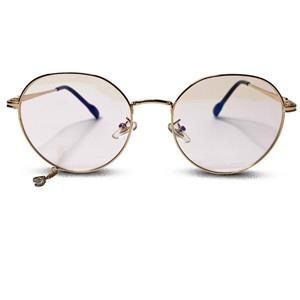 عینک طبی طلایی اسپرت مارک فندی b125 