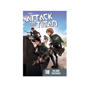 مانگا Attack on Titan Vol. 18 حمله به تایتان جلد ۱۸ 