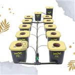 سیستم هیدروپونیک RWDC هاروست مستر پرو 10 سطله 30 لیتری | Harvest Master PRO RDWC 10 Pot 30 Litre