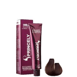 رنگ مو پرنسلی شماره 5.74 قهوه ای شکلاتی روشن حجم 120 میلی لیتر