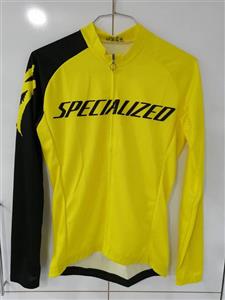 ست پیراهن و شلوار دوچرخه سواری SPECIALIZED زرد مشکی 