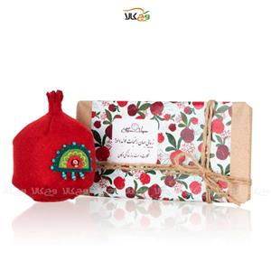 شکلات تخته‌ای یلدا و انار وگان