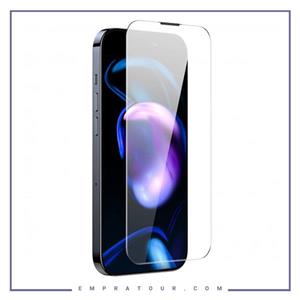 پک دوتایی گلس تمام صفحه ایفون بیسوس Baseus Tempered Glass Film Iphone 14 Pro max SGBL210302 