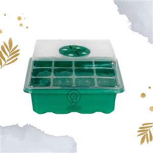 کلون باکس گرین هوس 12 خانه | Growsan Mini Greenhouse 12 plates