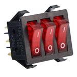 کلید سه پل مدل تک حالته چراغدار