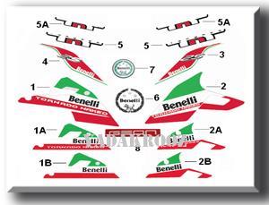 برچسب بالای باک چپ TNT25 F23:3 LEFT UPPER REAR COVER STICKER 