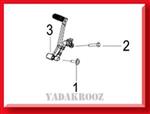 پدال تعویض دنده TNT15i F18-3 GEAR-SHIFT PEDAL LEVER ASSY