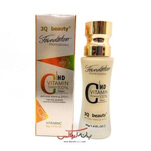 کرم پودر ویتامین C؛ 3Q Beauty ؛  آنتی اکسیدان های گیاهی لیمو شیرین ؛ضد چروک؛ کاور قوی جوش و لک؛ جوانسازی ؛ ابرسان؛