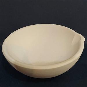 بوته ذوب طلا سرامیکی حجم 100میلی لیتر قطر  H=40mm, D=104mm ارتفاع ایتالیایی