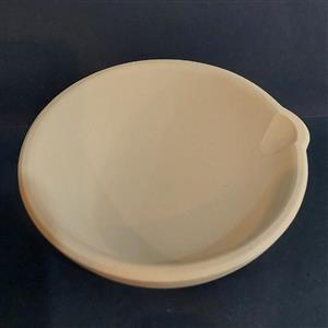 بوته ذوب طلا سرامیکی 250میلی لیتر قطر  H=50mm, D=140mm ارتفاع ایتالیایی